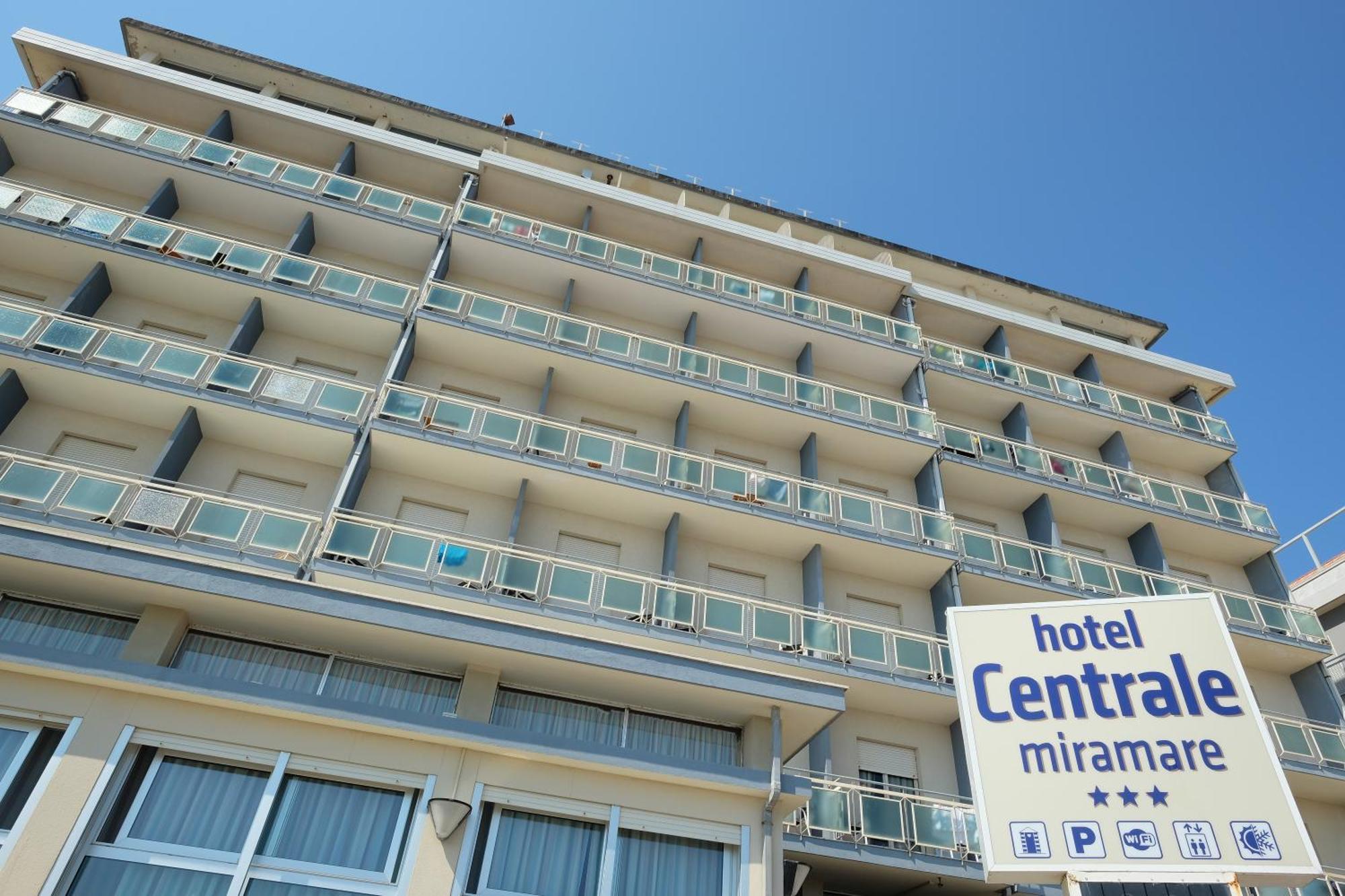 Hotel Centrale Miramare Rimini Esterno foto
